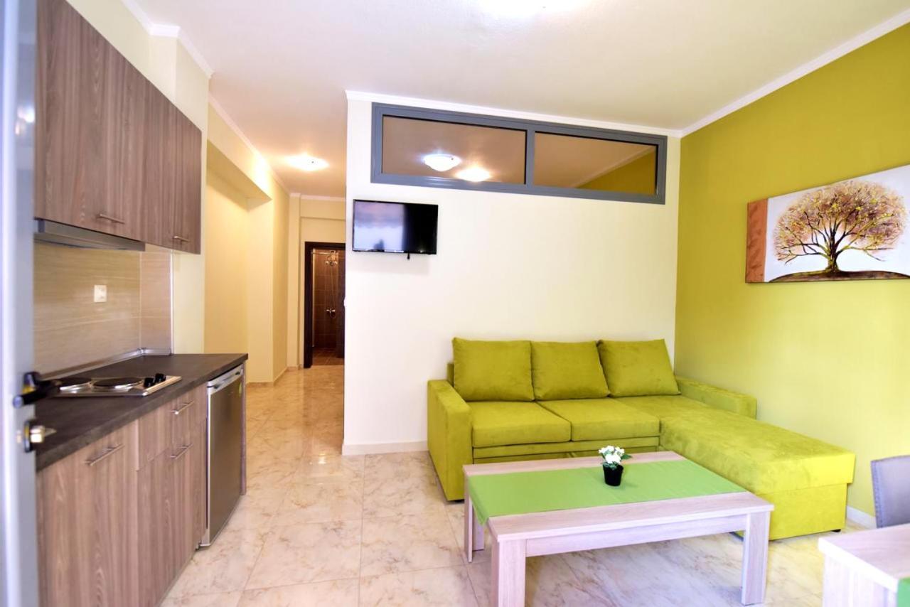 Elia Beach Modern Suites Flogita Exterior foto